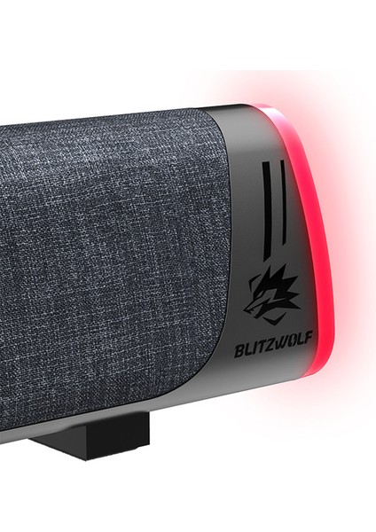 Blitzwolf Bw-Gs2 Rgb Renkli Işıklı Oyuncu Bilgisayar Hoparlörü