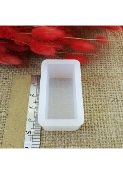 Dikdörtgen Reçine Epoksi,Mum,Sabun ve Beton Kalıbı 4 cm - Kod: 18 fırsatları