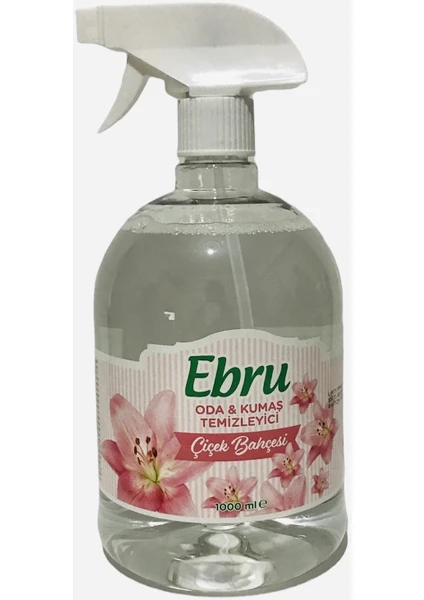 Oda Kumaş Kokusu Çiçek Bahçesi 1000 ml Hijyenik Temizleyici ve Koku