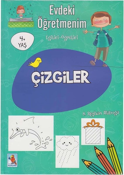 Evdeki Öğretmenim - Çizgiler (Boyama)