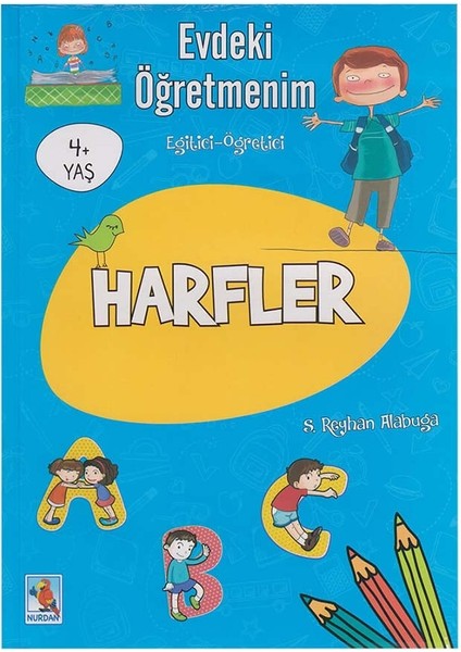 Evdeki Öğretmenim - Harfler (Boyama)