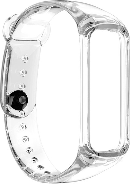 Samsung Galaxy Fit 2 R220 Kordon Transparent Clear Band Şeffaf