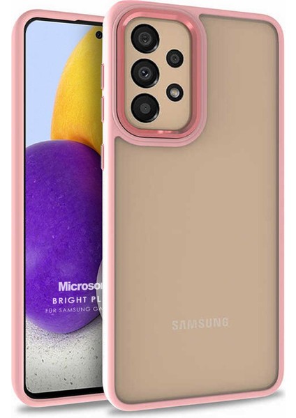Samsung Galaxy A53 5g Kılıf Bright Planet Rose Gold