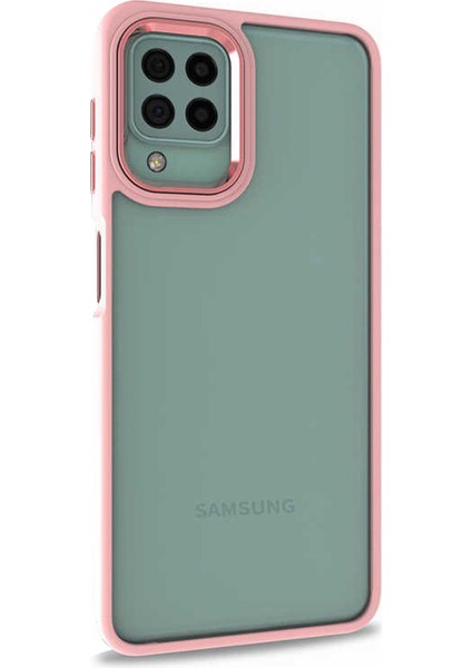 Samsung Galaxy M32 4g Kılıf Bright Planet Rose Gold