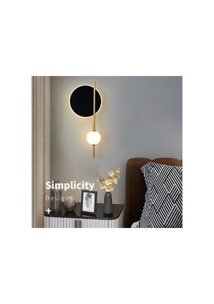 9 + 4 W Yatak Odası Işık, Otel Odası Yatak Odası Işığı Için 9 + 4 W Nordic Stil