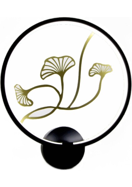 Kapalı Duvar Lambası, Çin Boyama Tarzı, Yama Işık Kaynağı, Lotus
