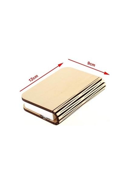 LED Ahşap Kitap Lambası, Katlanır Manyetik Kitap Lambası, LED USB Şarj Edilebilir Kağıt Lamba(Yurt Dışından)