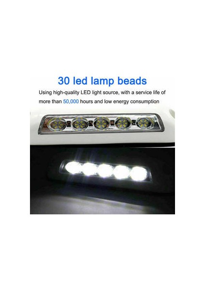 LED Tente Işık 12 V Beyaz Su Geçirmez Longstrip Lamba Karavan Karavan