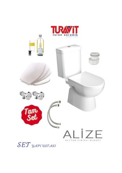 Alize Alttançıkışlı Klozet