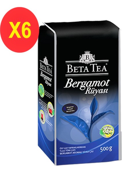 Bergomat Aromalı Çay 500*6 Adet