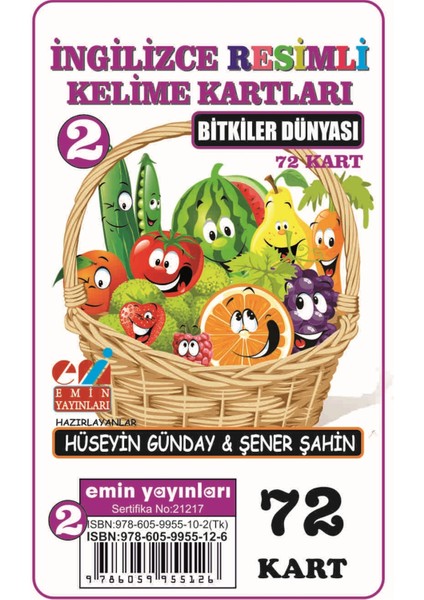 Bitkiler Dünyası - İngilizce Resimli Kelime Kartları 2