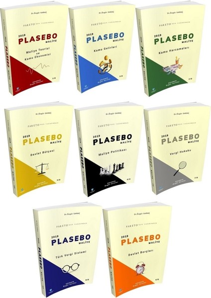Plasebo Maliye Soru Bankası Modüler Set (8 Kitap Takım)