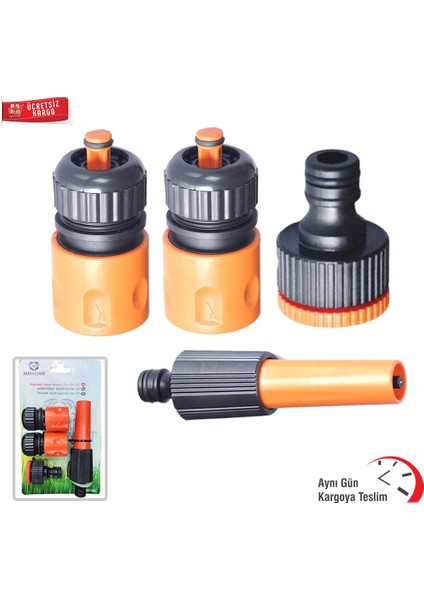 Sulama Tabanca Seti 1/2'''' 4 Parça (MK1498)