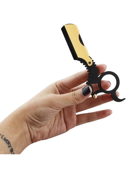 Düz Kenar Kuaför Jilet Saç Kesimi Sakal Kaş Tıraş Aleti Manuel Epilasyon Jilet (Yurt Dışından) fiyatları