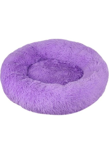50 cm Pet Kedi Yuvarlak Kabarık Yatak Peluş Mat (Yurt Dışından)