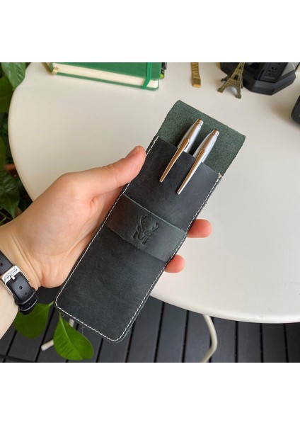 Zey - Natürel Hakiki Deri Kalemlik