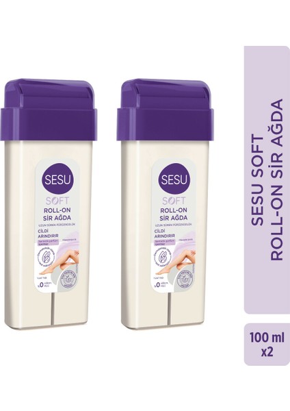 Roll-On Sir Ağda Kahve 100 ml 2 Adet