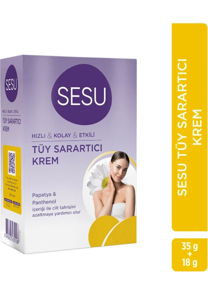 Tüy Sarartıcı Krem 35+18GR