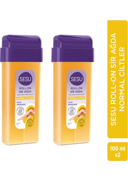 Roll-On Sir Ağda Normal Tüyler 100 ml 2 Adet