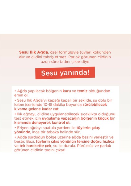 Ağda Turuncu 250 gr x 2 Adet