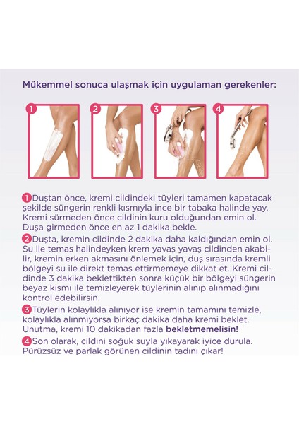 Duşta Tüy Dökücü Krem 150 ml