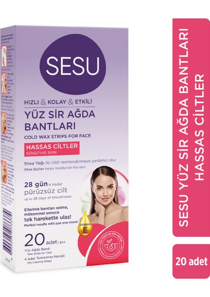Yüz Ağda Bandı 20 Li Hassas Ciltler