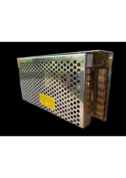 Kalın Kasa Metal 12V 20A 12 Volt 20 Amper Kamera Şerit LED Let Işık Adaptörü
