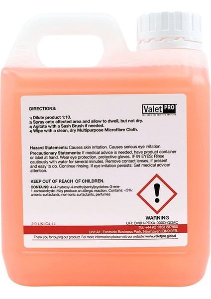 Genel Temizleyici Classic All Purpose Cleaner 1 Lt.