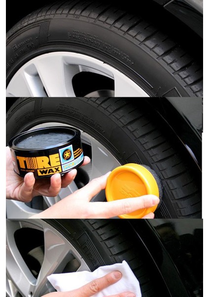 Tire Black Wax Lastik Parlatıcı 170Gr.