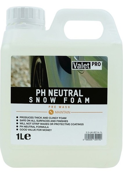 Ph Neutral Snow Foam - Yıkama Köpüğü 1lt.