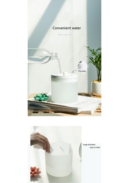 800 ml Büyük Kapasiteli Nemlendirici USB Ultrasonik Lotus Nemlendirici (Yurt Dışından) modelleri