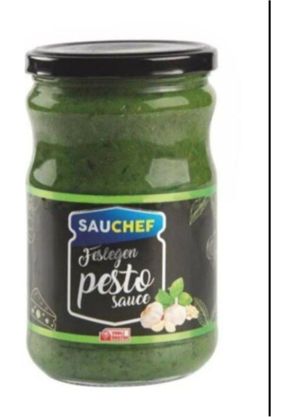 Pesto Sos 600 gr Cam Şişe Yemeklik Sos