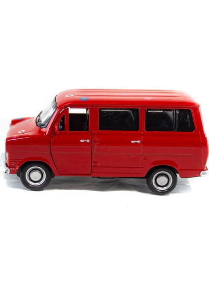 Metal Ford Çiçek Abbas Çek Bırak Oyuncak Minibüs 13 cm fırsatları