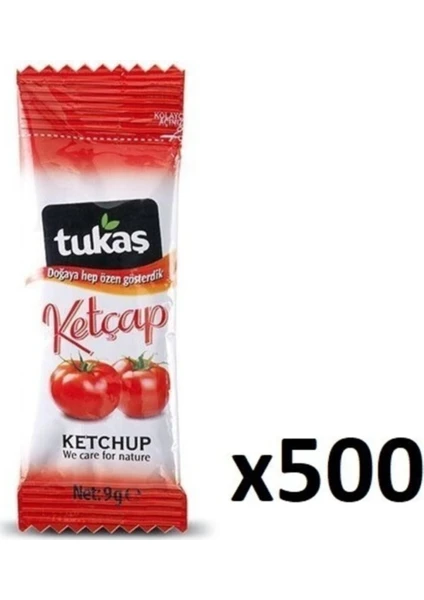 Pp Ketçap 9 gr Tukaş Pp Ketçap 9 gr x 500 Adet