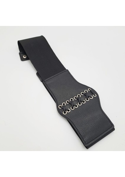 Çapraz Ip Detaylı Yanları Lastikli Kadın Spor Kemer modelleri