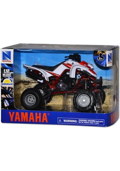 42927 1:12 Yamaha Raptor 660 R 2005 Atv Model Motor