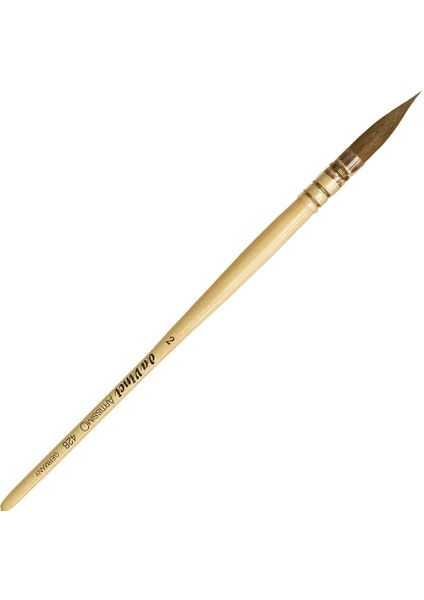 : Artissimo Kolinsky Kızıl Samur Kılı Yuvarlak Sulu Boya Fırçası : Seri 428 : No:2