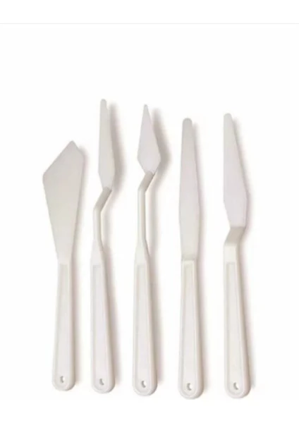 Spatula Set Plastik 5'li