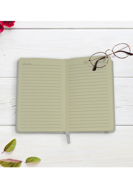 Kişiye Özel Canım Babam Tasarımlı 9X14CM Beyaz Defter ve Kalem Seti - Model 3