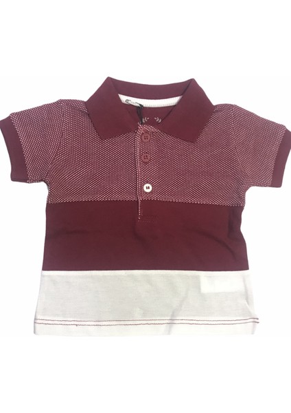 T-Shirt Pike Üç Parçalı Bordo