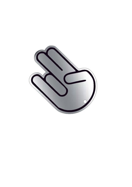 Jdm El Arka Silecek El Sallama Pleksi Aparatı Sticker