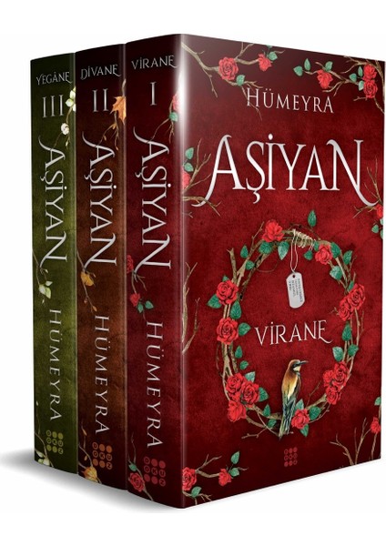 Aşiyan Serisi Virane - Divane – Yegane 3 Kitap Set - Hümeyra