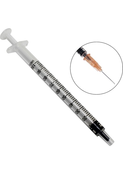1cc Ml Insülin Enjektörü 25 Adet
