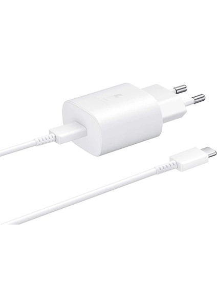 Samsung Type-C 25W Siyah Hızlı Şarj Aleti
