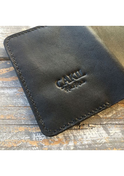 Hakiki Deri Ruhsat Kabı - El Işi modelleri