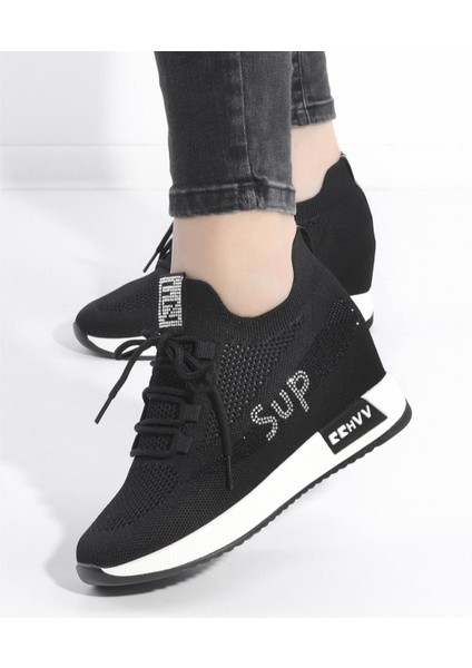Guja 22Y305 Kadın Gizli Feta Yüksek Dolgu Taban Fashion Spor Ayakkabı