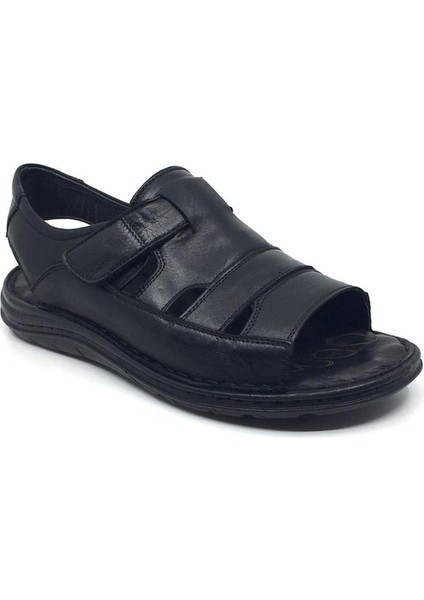 Içi Dışı Deri Erkek Rahat Günlük Yazlık Sandalet 40-44