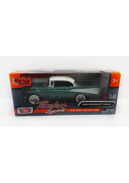 1:24 1957 Chevy Bel Air - Yeşil Model Araba fırsatları