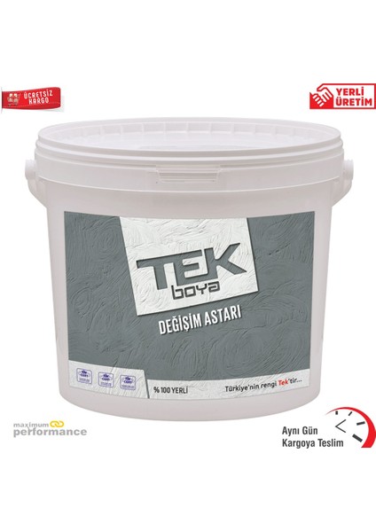 Değişim Transfer Geçiş Astarı Beyaz 2,5 Litre (3,5 Kg)