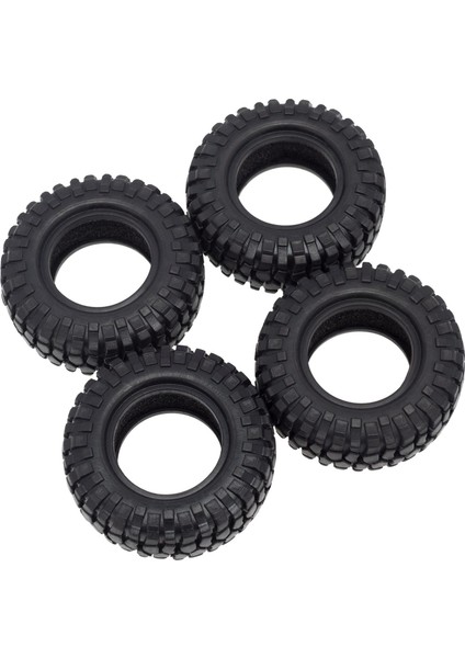 Xial SCX24 90081 Model Buggy Dıy Ccs A Için 4 Set 1.0 "kauçuk Tekerlek Lastik (Yurt Dışından) fiyatları